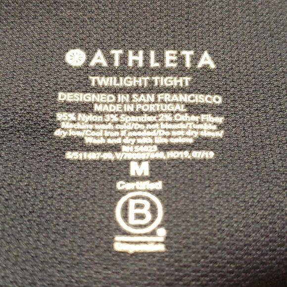 ATHLETA Twilight Tights Leggings - Size Medium - Picture 7 of 7